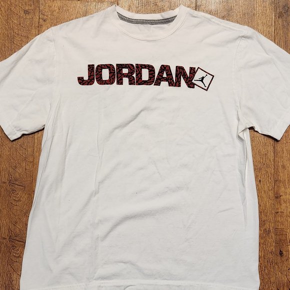 Jordan Other - JORDAN - MICHAEL JORDAN Vintage Jumpman White T-Shirt - Large